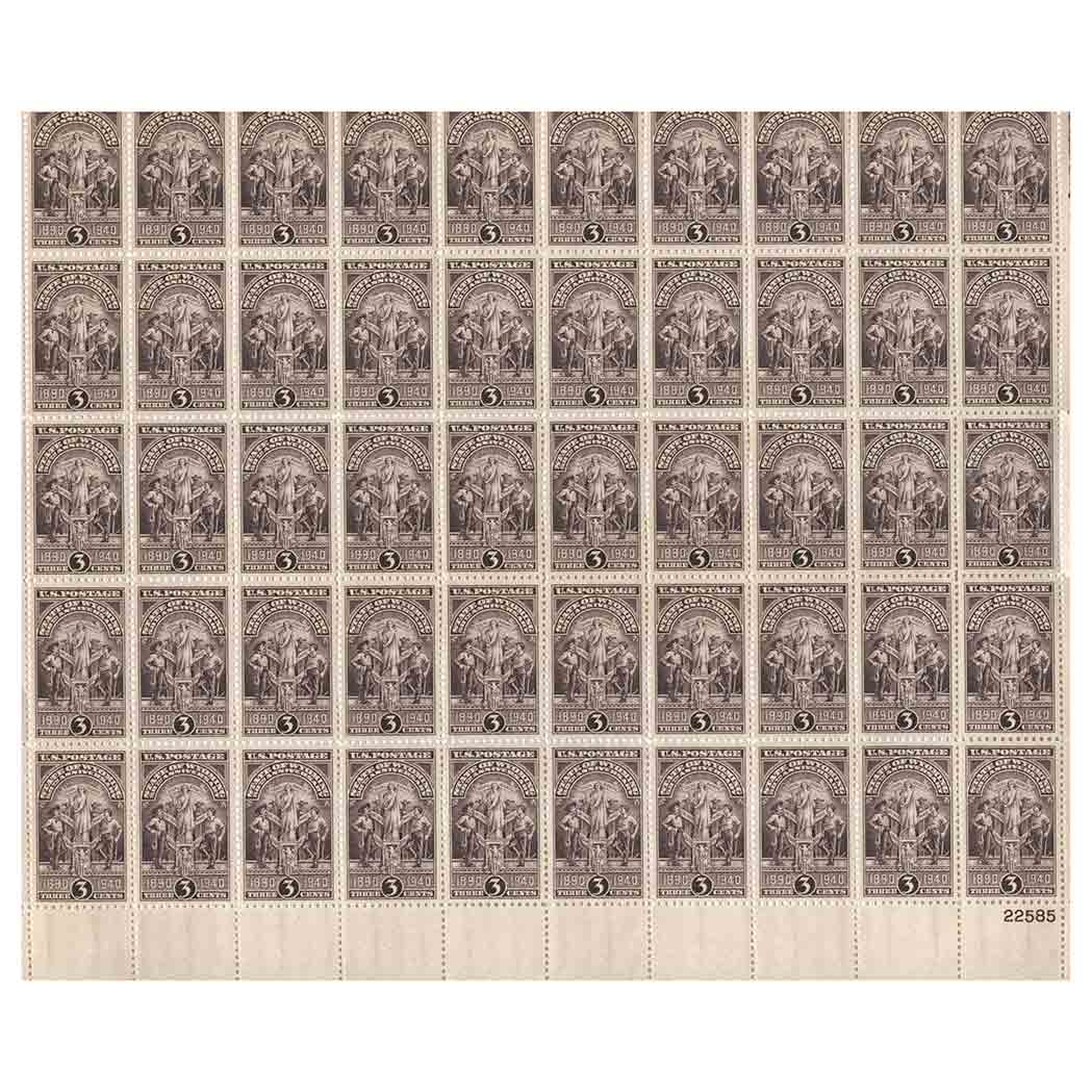 Lot image - United States Mint Sheets, 1936-1949