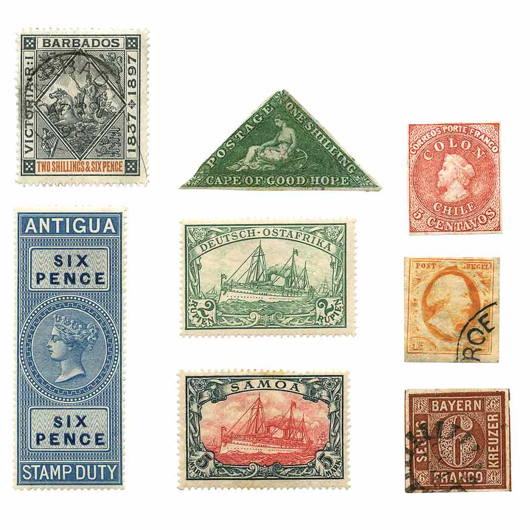 Lot image - World Wide Postage Stamp Album