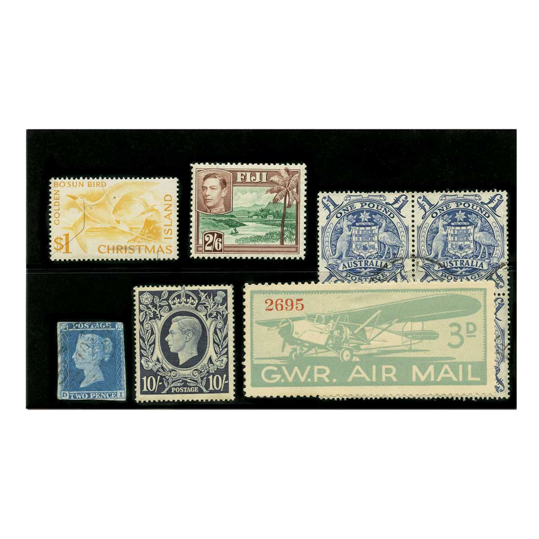 Lot image - British Commonwealth Postage Stamps