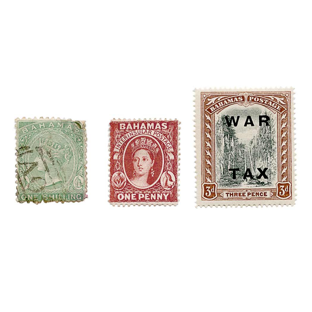 Lot image - Bahamas Stamp Collection, 1863 to 1965