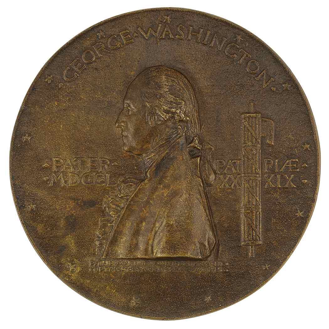 Lot image - United States George Washington Centennial Medal of 1889, Designed by Augustus-Saint Gaudens