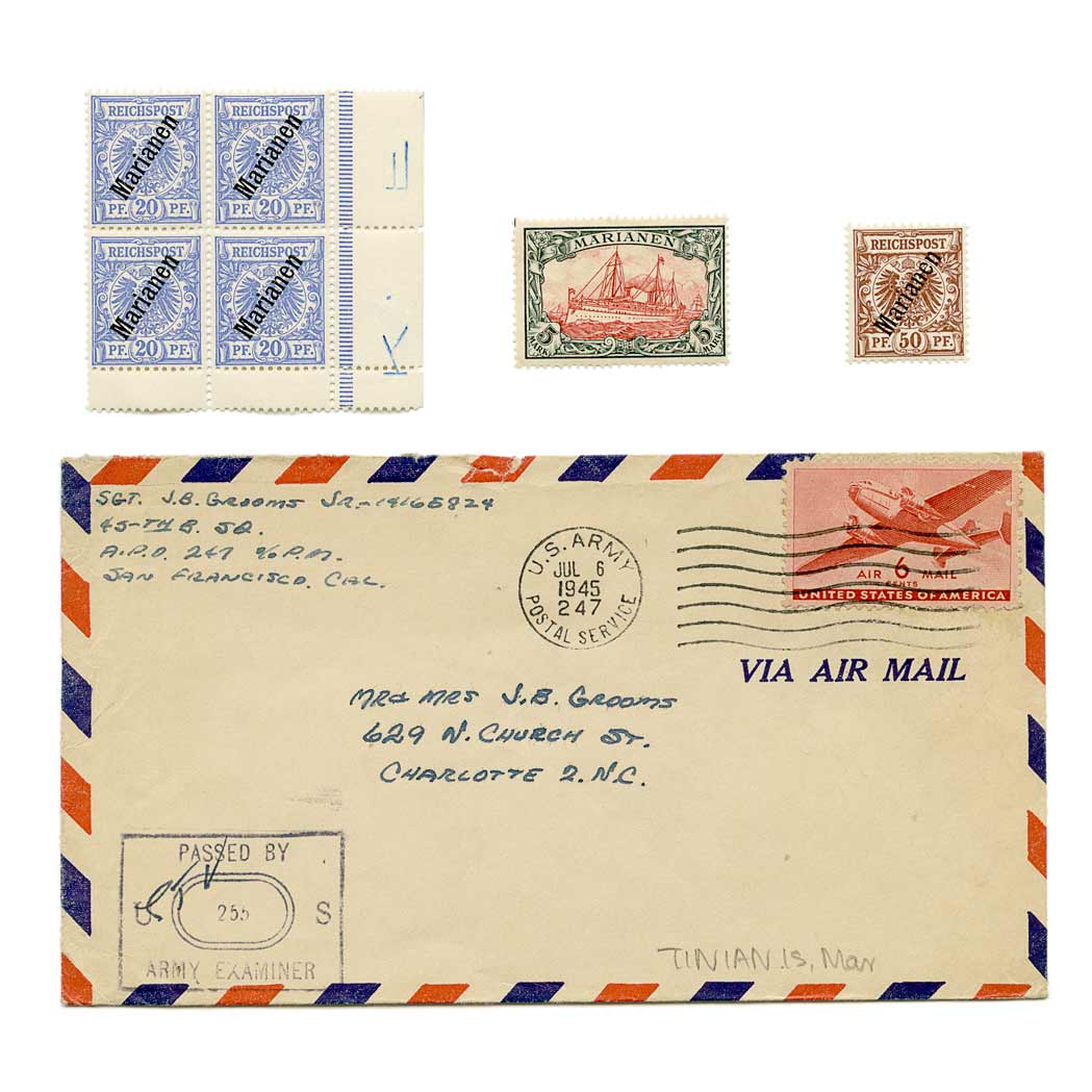 Lot image - Mariana Islands Postage Stamp Collection