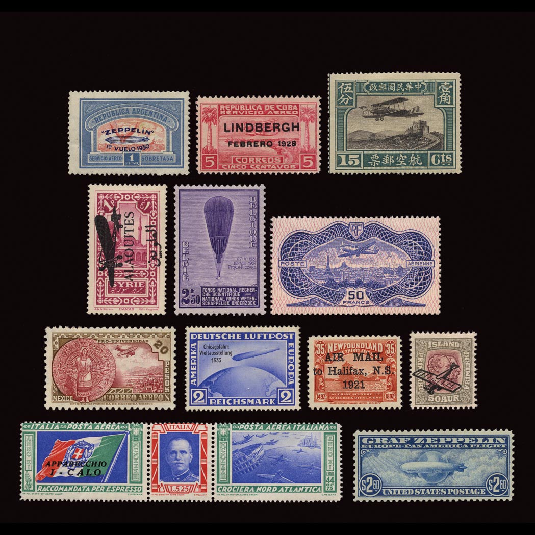 Lot image - Air Post Stamps of the World