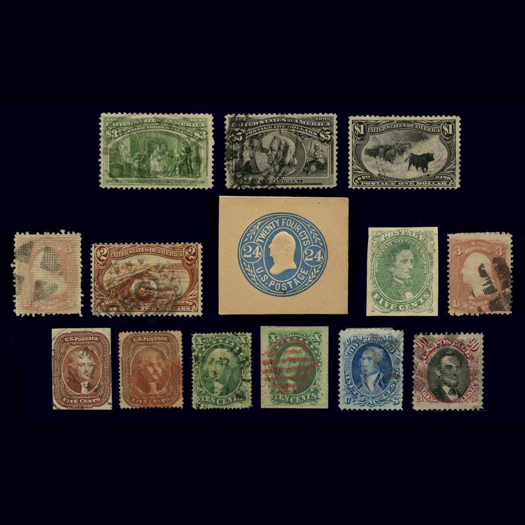 Lot image - United States Postage Stamp Collection, 1847 to 1960