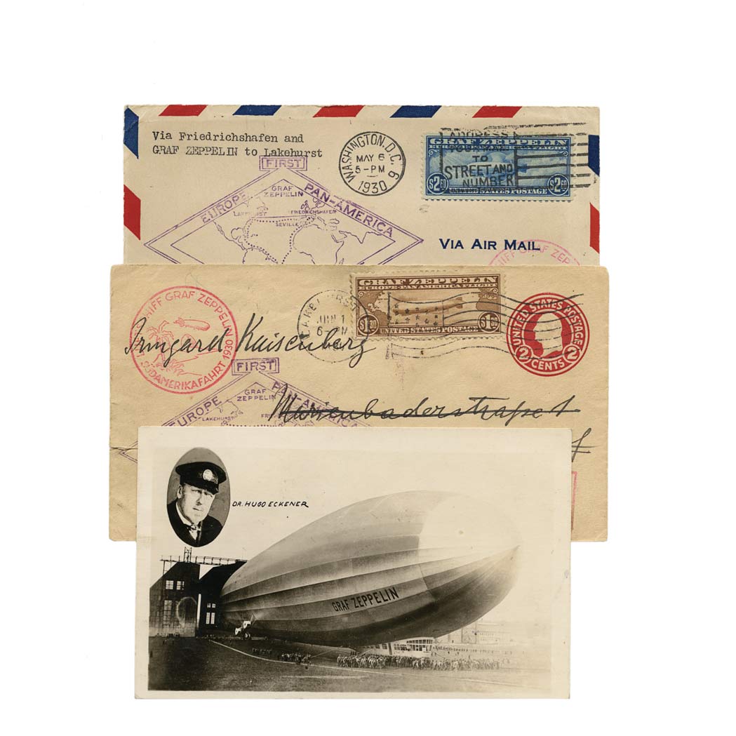 Lot image - United States Graf Zeppelin Issue
