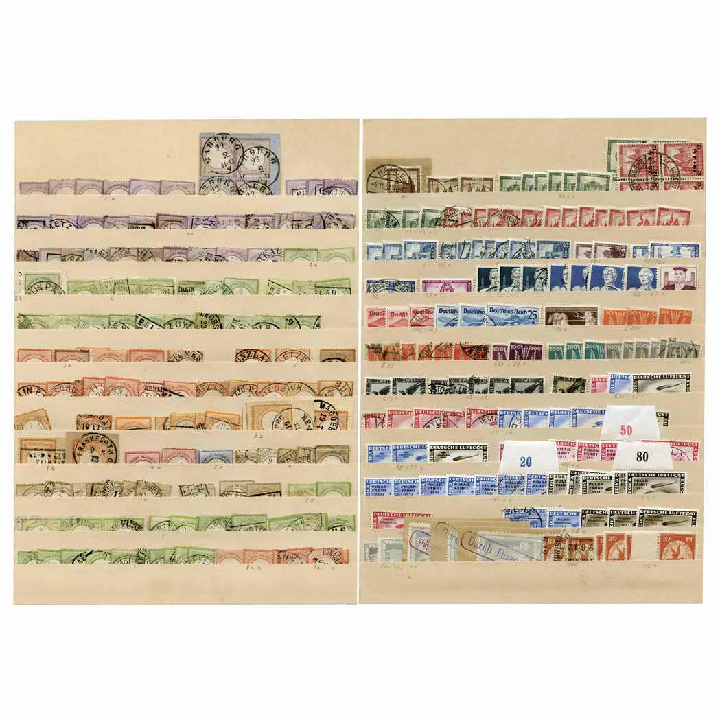 Lot image - German Mint and Used Holding