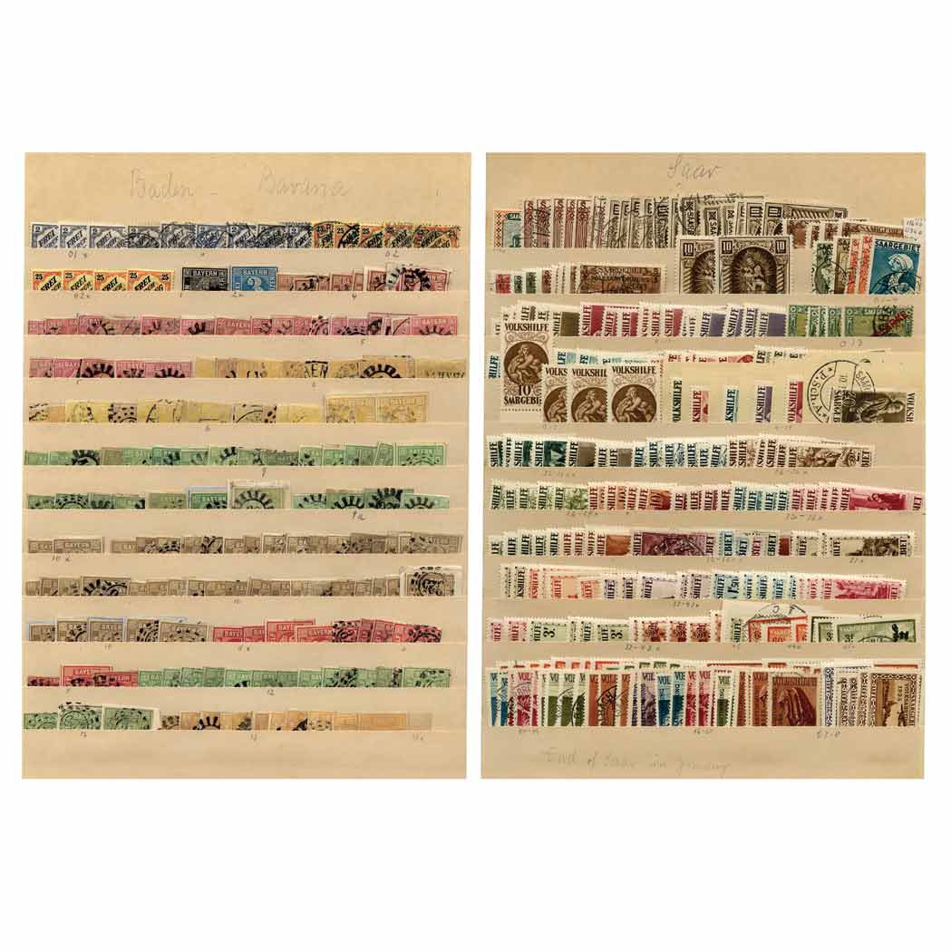 Lot image - German States and Area