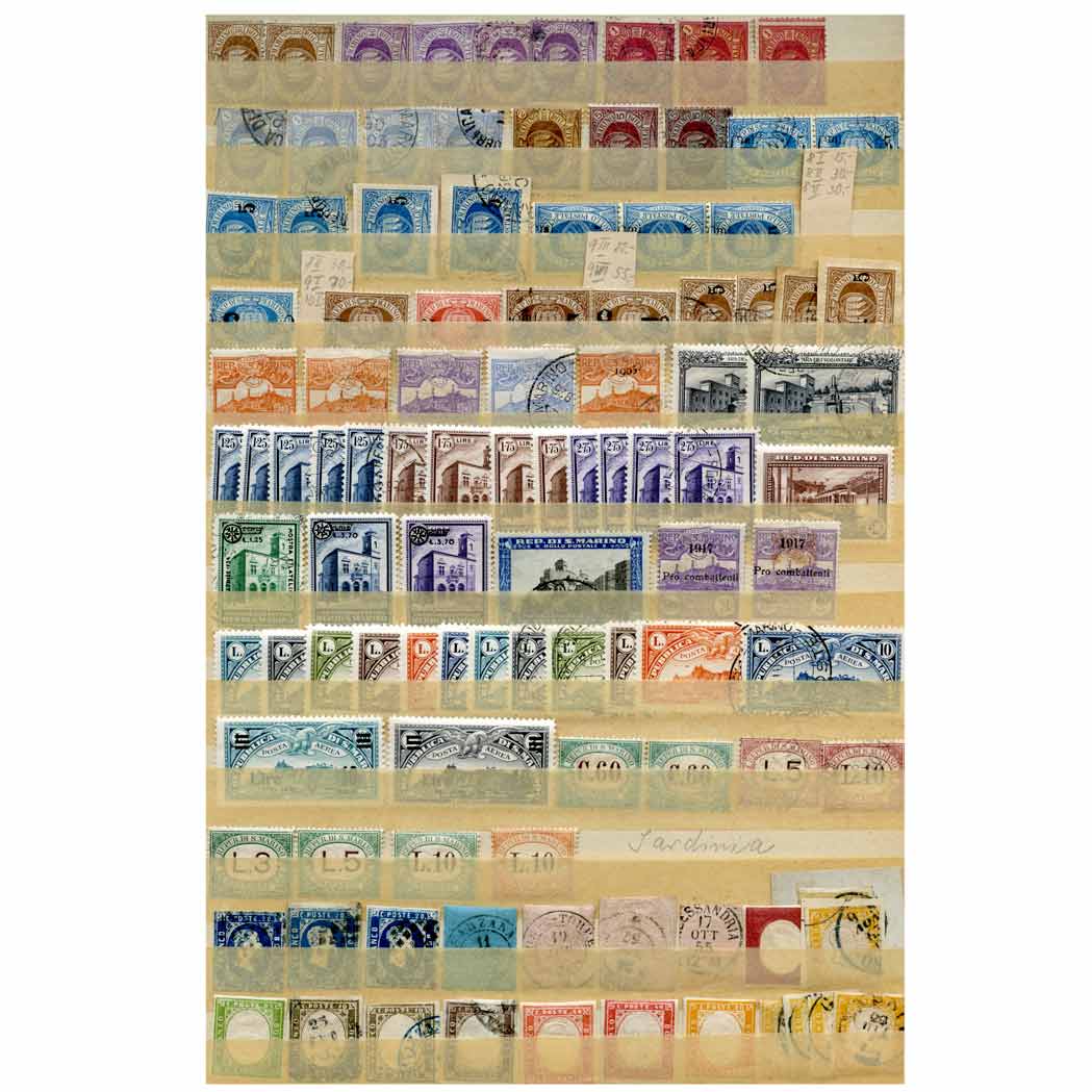 Lot image - Portugal, Spain, Italy with Colonies and States