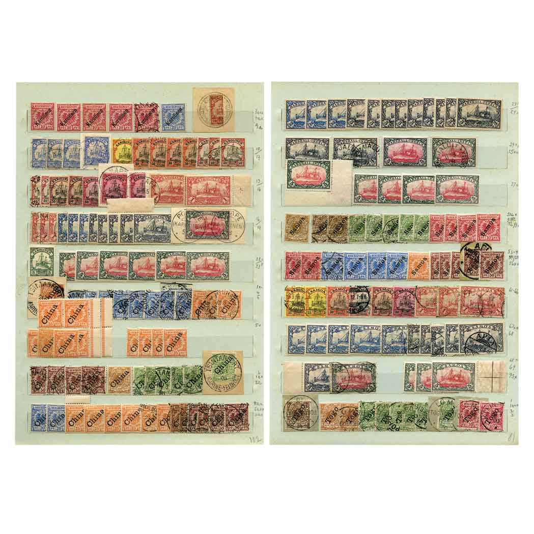 Lot image - German Colonies and Offices Abroad