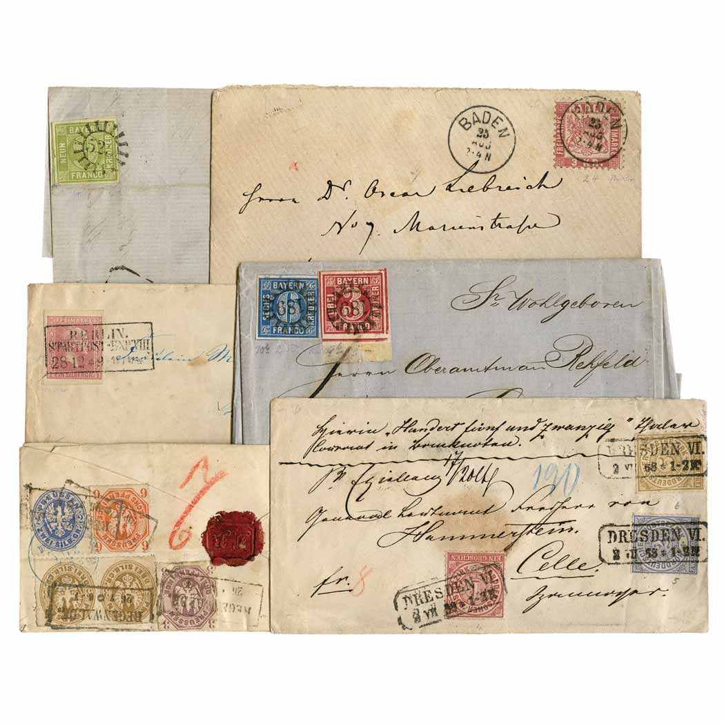 Lot image - German States Postal History Group