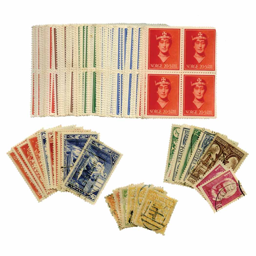 Lot image - Old Tyme Worldwide Stamp Assortment