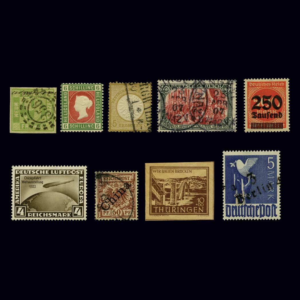 Lot image - Germany and German Area, Postage Stamp Collections