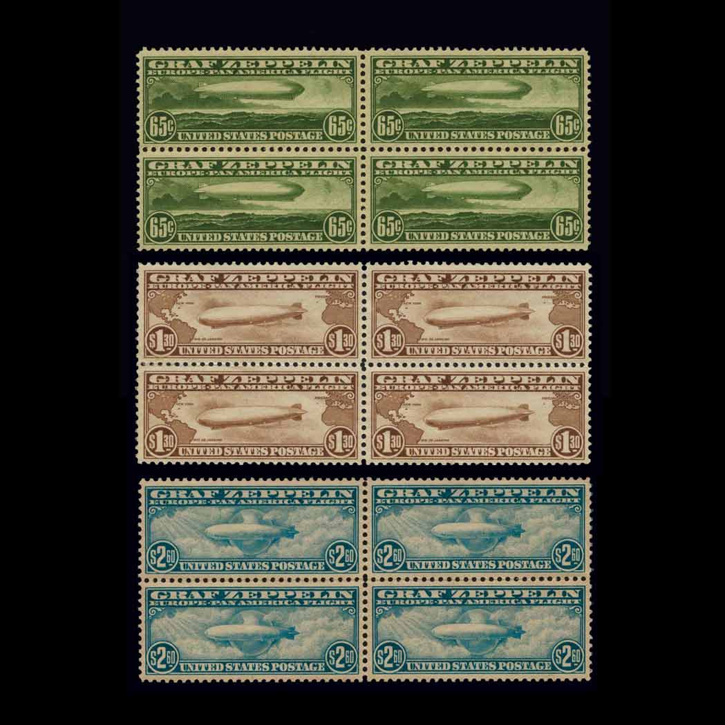 Lot image - United States, 1930 Graf Zeppelin Issue