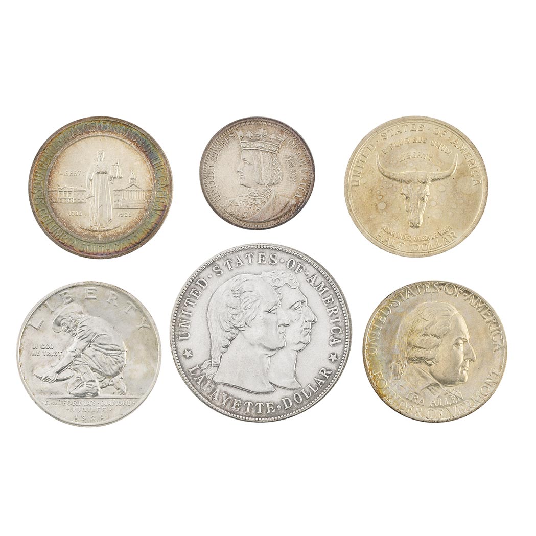 Lot image - United States Silver Commemorative Issues 1892 to 1954