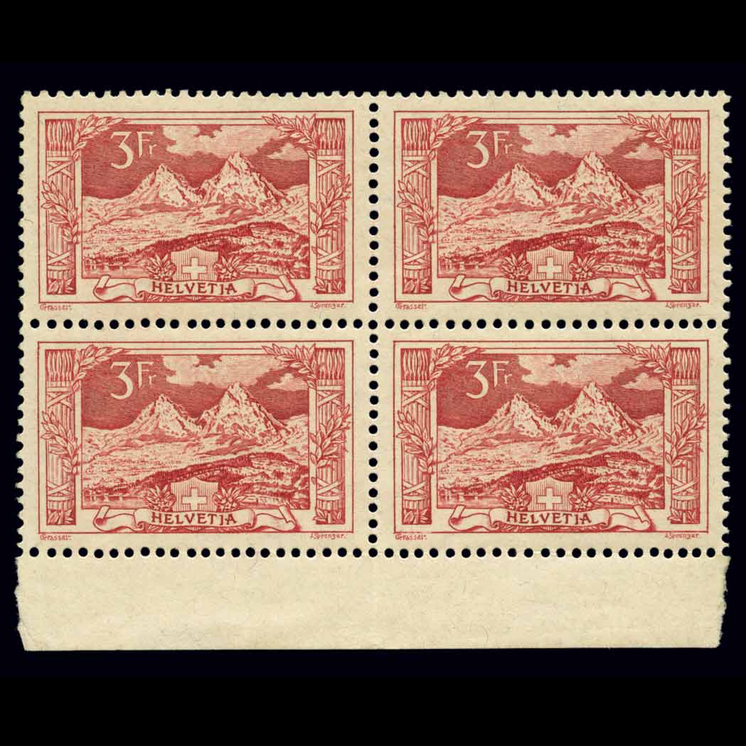 Lot image - Switzerland Group of Mint Blocks 1914 to 1950
