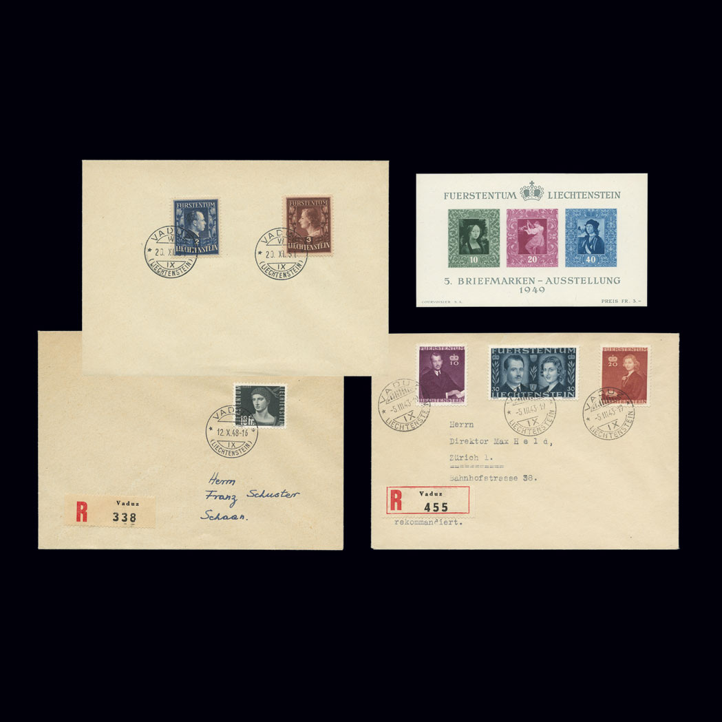 Lot image - Liechtenstein Select Group 1943 to 1949