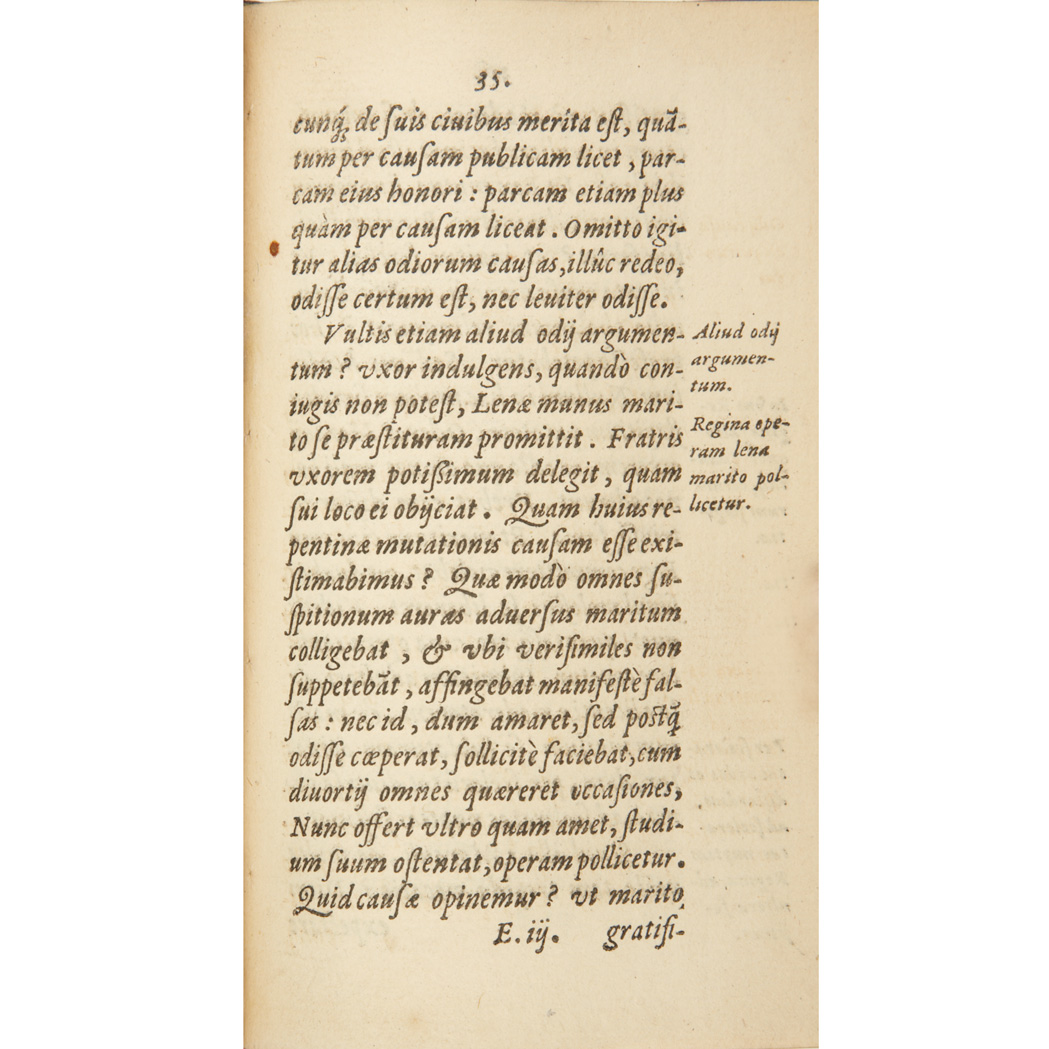 Lot image - [BUCHANAN, GEORGE]  De Maria Scotorum Regina, totaque eius contra Regem coniuratione, fodo cum Bothuelio adulterio, nefaria in maritum crudelitate & rabie, horrendo insuper & deterrimo eiusdem parricidio: plena & tragica plane Historia