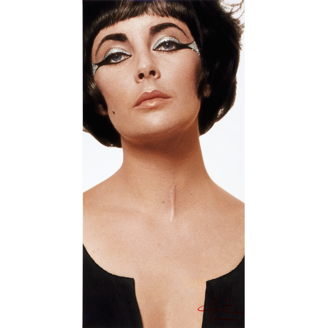 Lot image - STERN, BERT (1929-2013)  Elizabeth Taylor as Cleopatra (alternate cropping)