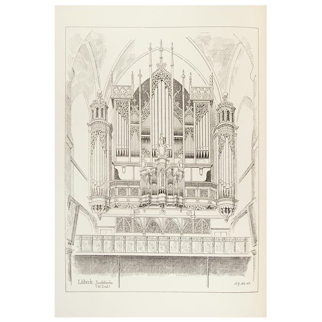 Lot image - MUSIC  A collection of books on the organ