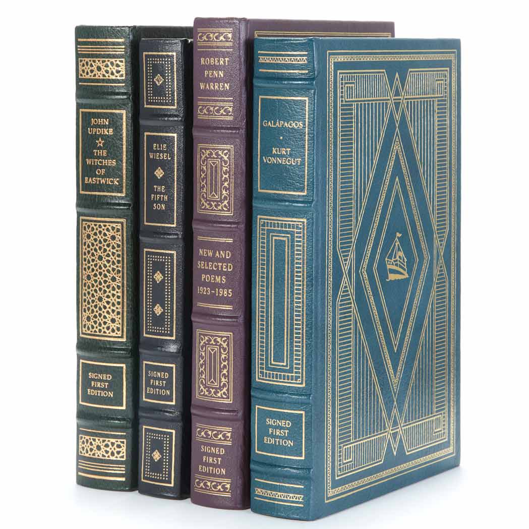 Lot image - [SIGNED BOOKS]  Large group of approximately thirty-five signed Franklin Library volumes