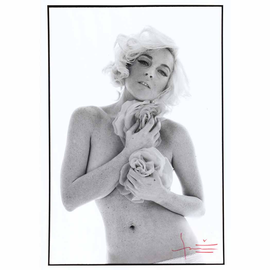 Lot image - STERN, BERT (1929-2013)  Lindsay Lohan