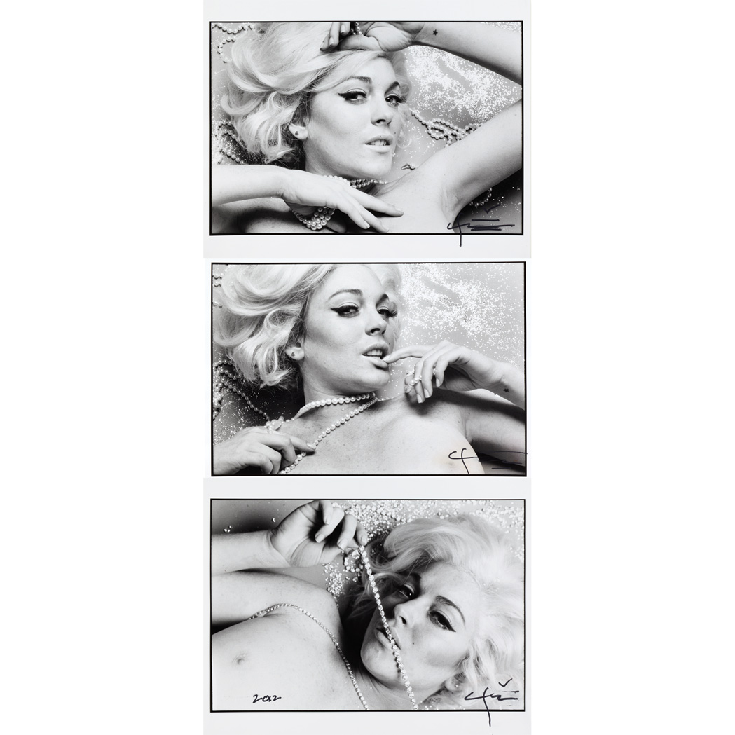 Lot image - STERN, BERT (1929-2013)  Lindsay Lohan with diamonds