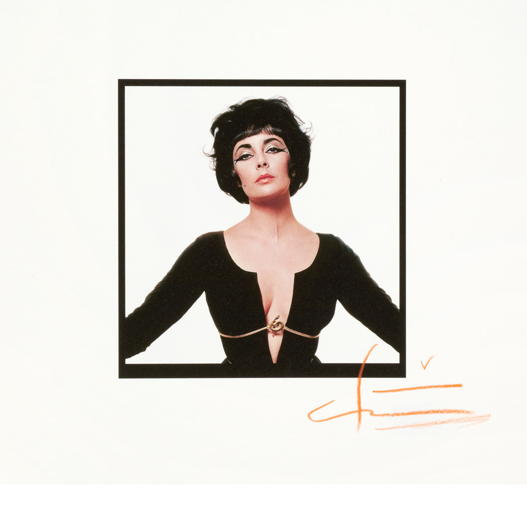 Lot image - STERN, BERT (1929-2013)  Elizabeth Taylor as Cleopatra
