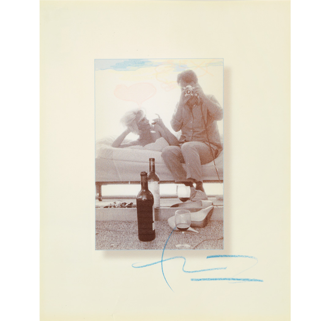 Lot image - STERN, BERT (1929-2013)  Marilyn Monroe with Bert Stern
