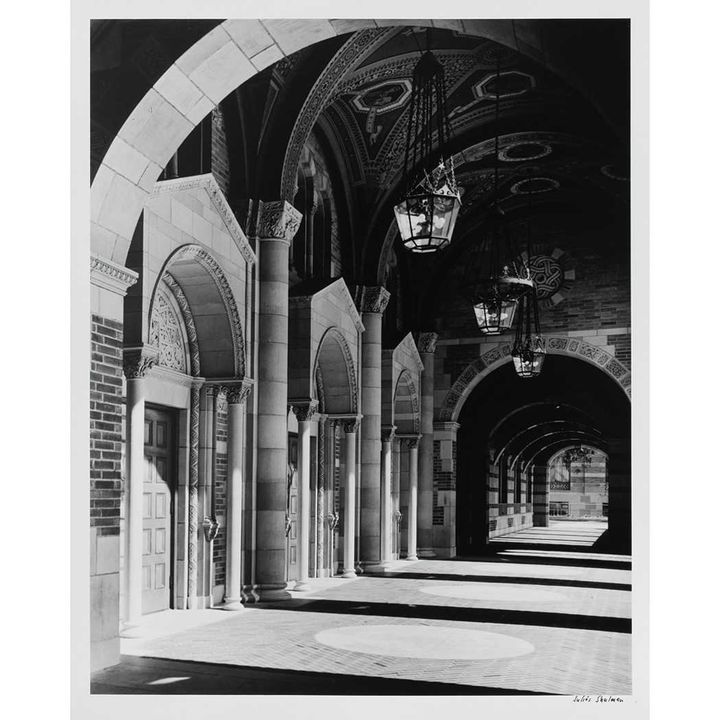 Lot image - SHULMAN, JULIUS (1910-2009) [University of California Los Angeles, Royce Hall designed by Allison and Allison].