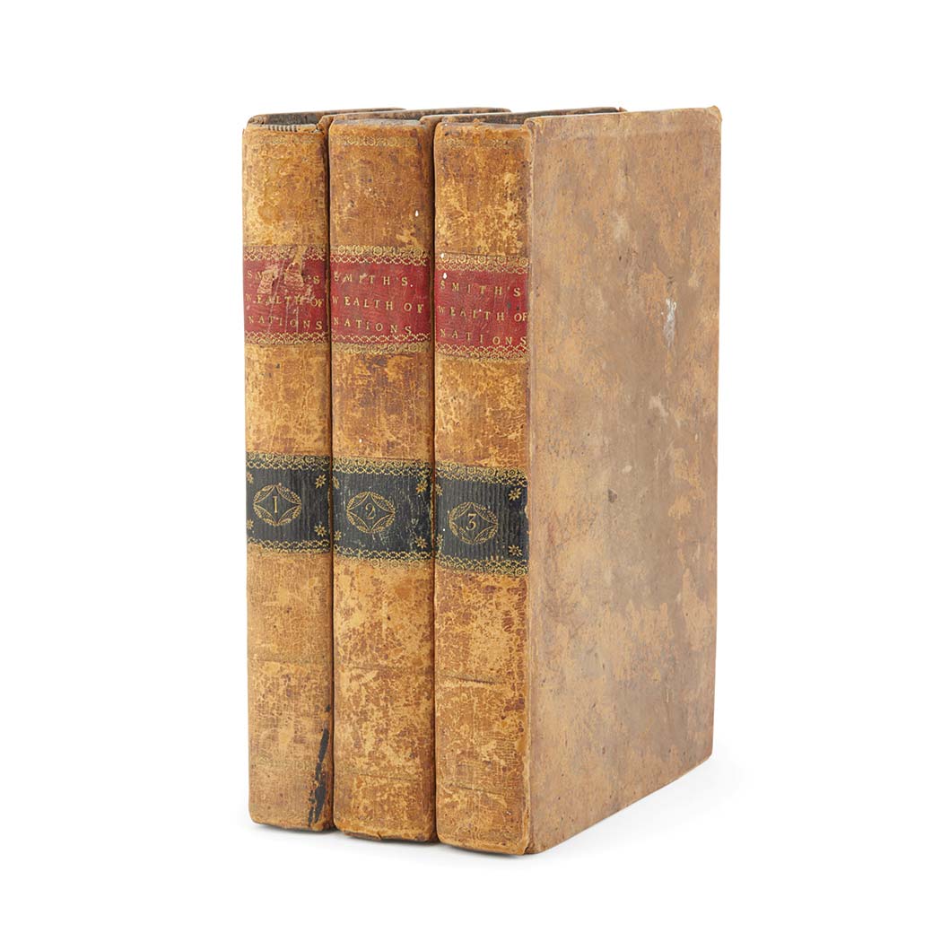 Lot image - SMITH, ADAM An Inquiry into the Nature and Causes of the Wealth of Nations. Glasgow: J. & J. Scrymgeour, 1805. A New Edition...