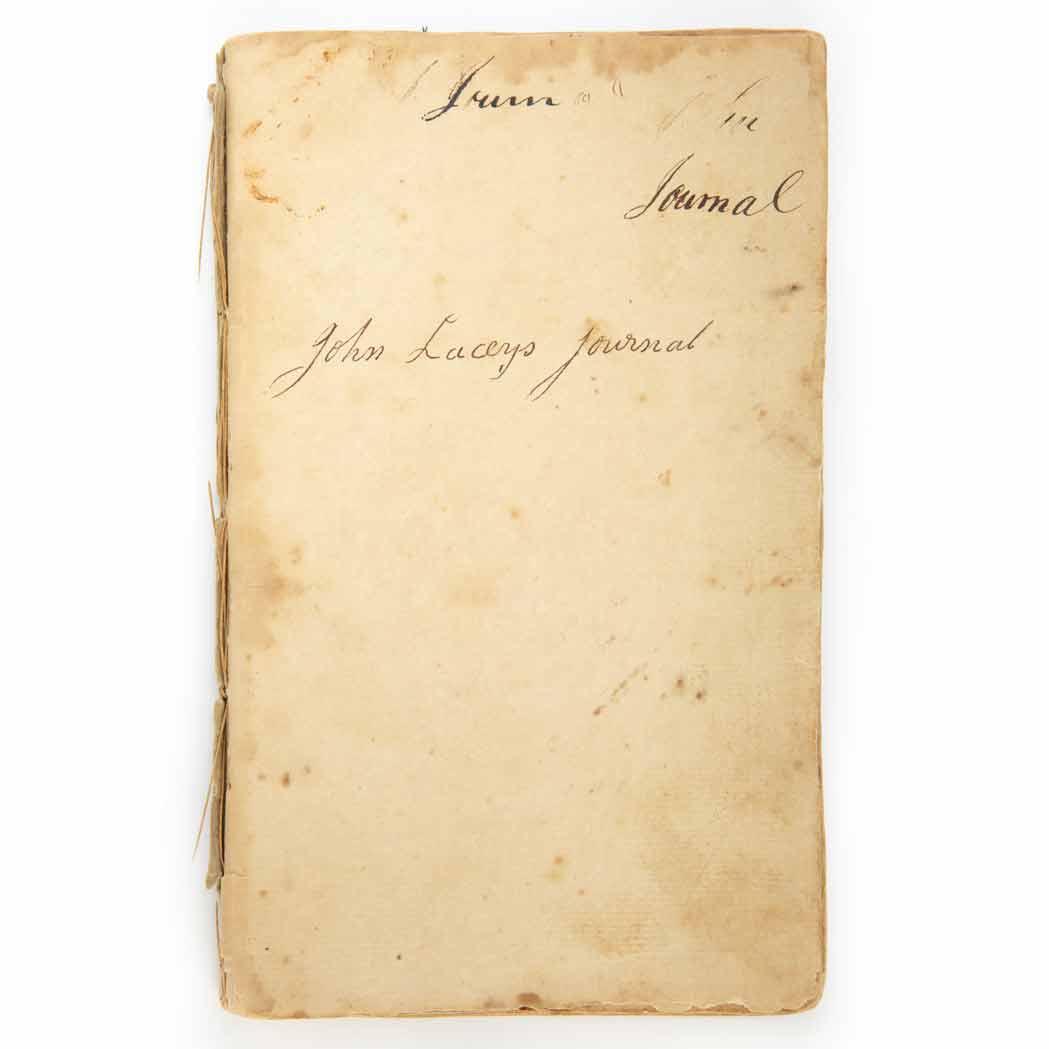 Lot image - [NATIVE AMERICAN & AMERICAN REVOLUTION] LACEY, Jr., JOHN. Manuscript describing Laceys 1773 expedition to the Delaware Indians...