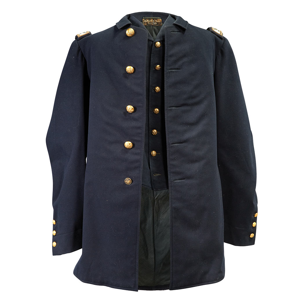 Lot image - [CIVIL WAR] The War-era Union uniform of Captain Alfred Lacey Hough. A substantially complete Union Captains uniform, 1860s...