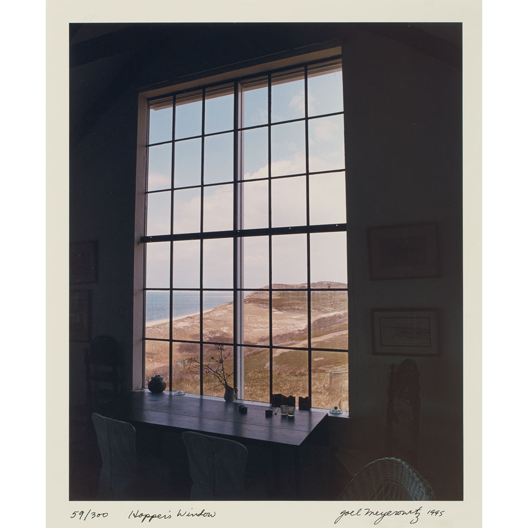 Lot image - MEYEROWITZ, JOEL (b. 1938)  Hopper's Window