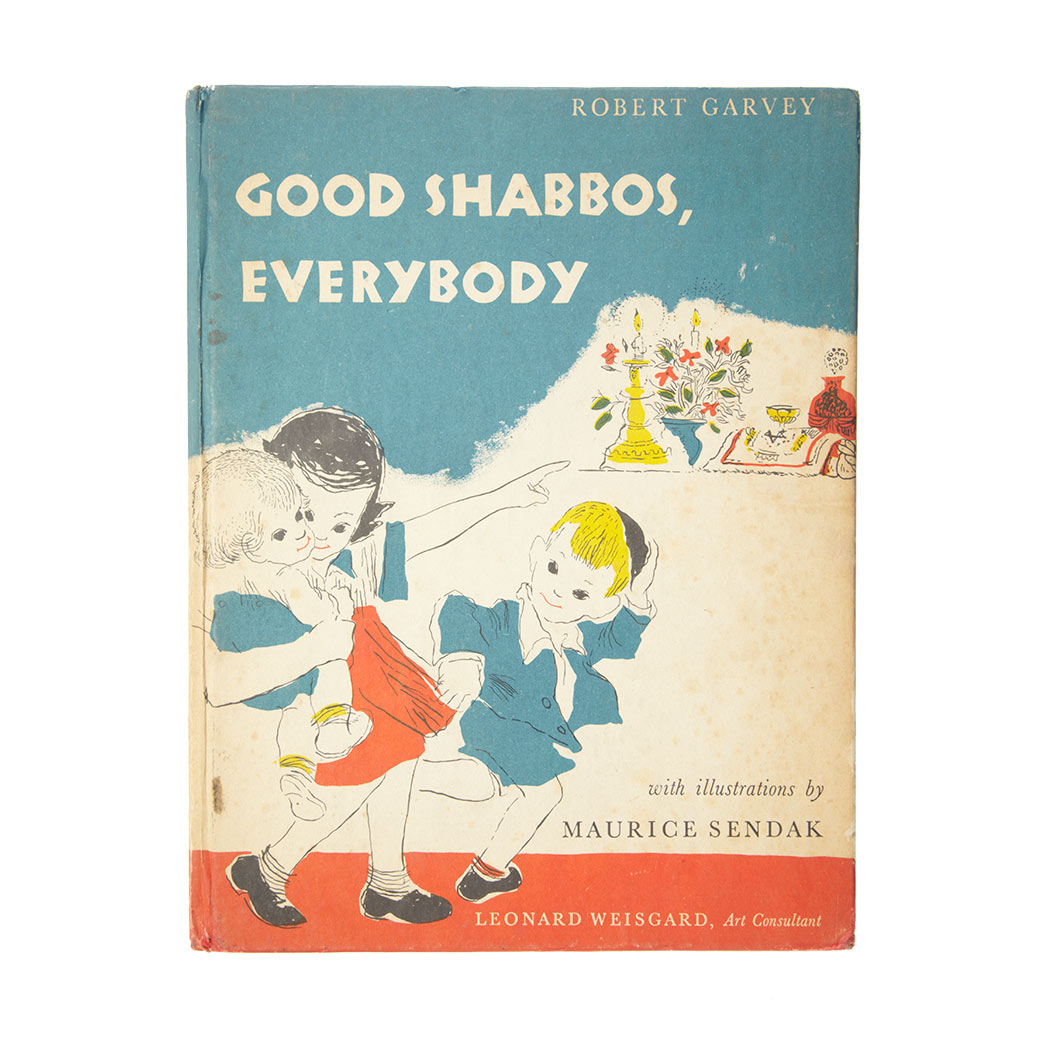 Lot image - [SENDAK, MAURICE]  GARVEY, ROBERT. Good Shabbos, Everybody