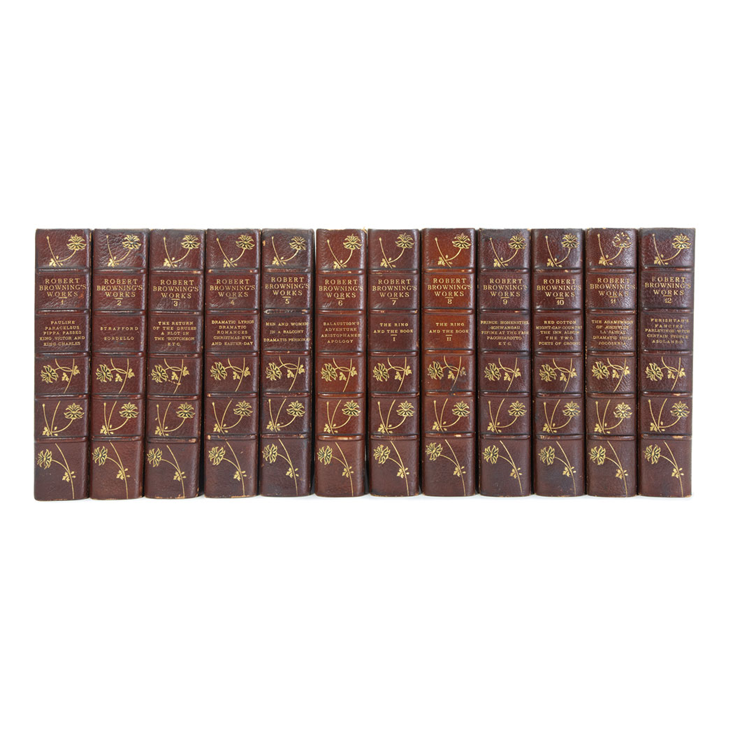 Lot image - BROWNING, ROBERT  Works