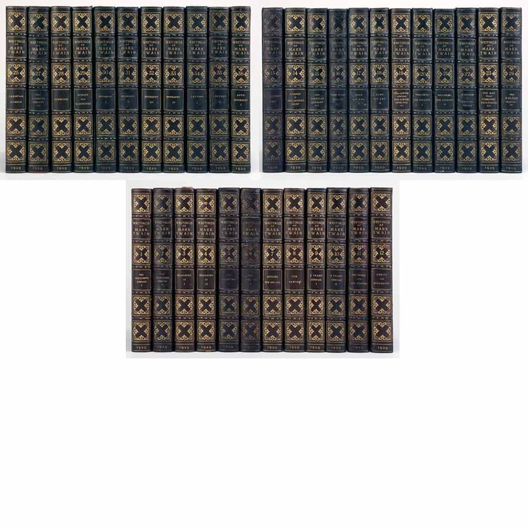 Lot image - CLEMENS, SAMUEL L. (=TWAIN, MARK)  Works