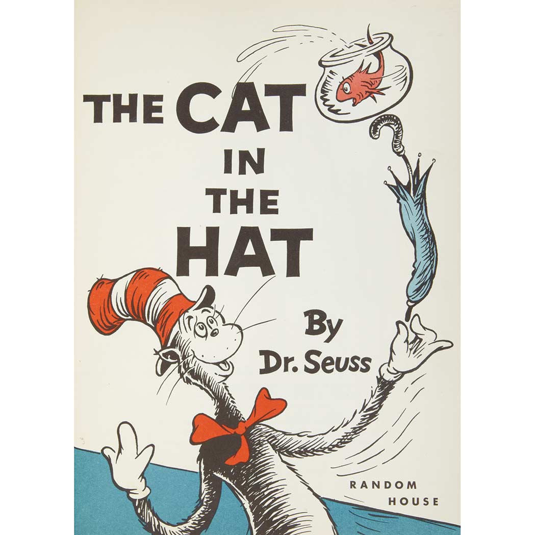 Lot image - SEUSS, DR. [=GEISEL, THEODOR SEUSS]  The Cat in the Hat