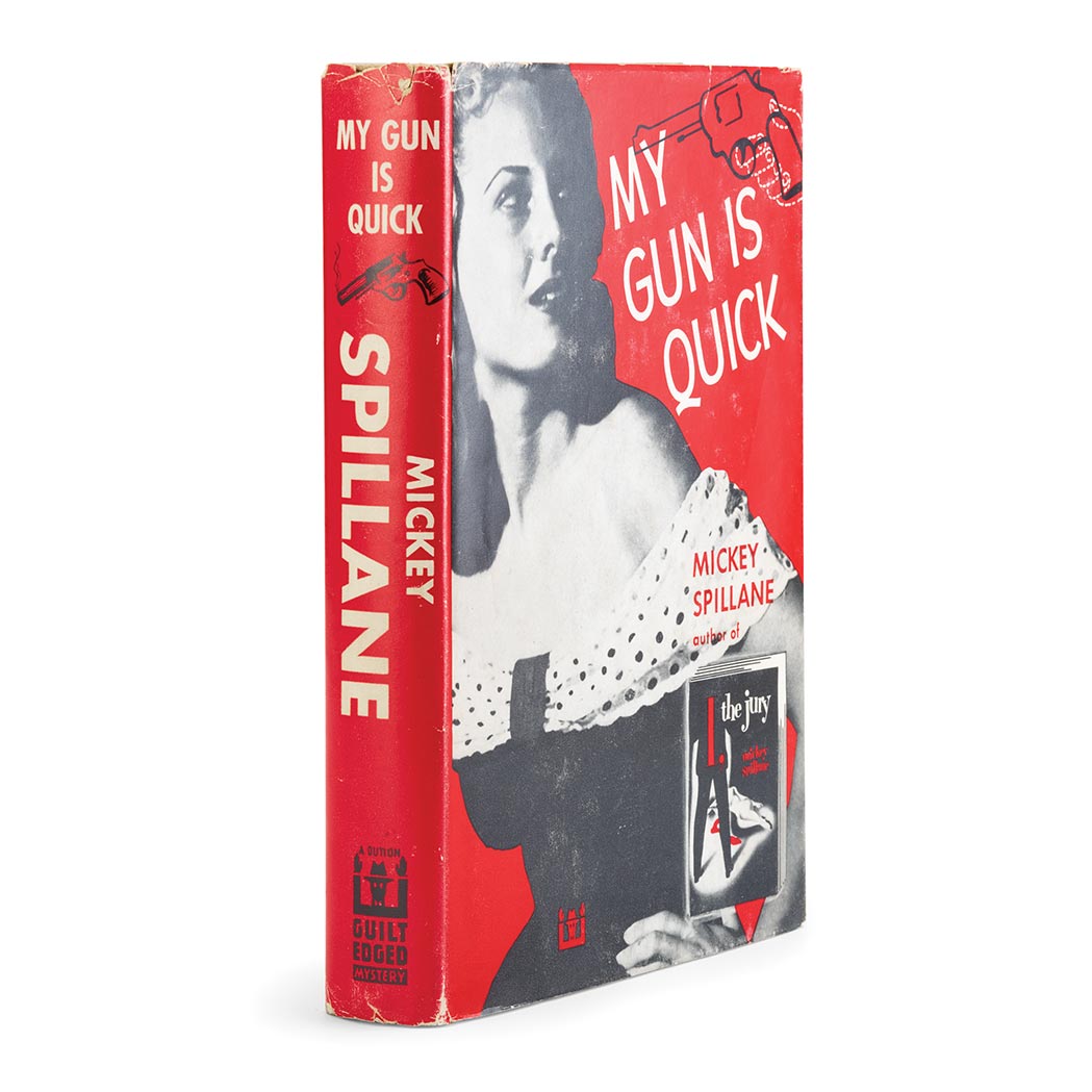 Lot image - SPILLANE, [FRANK MORRISON] MICKEY  My Gun is Quick
