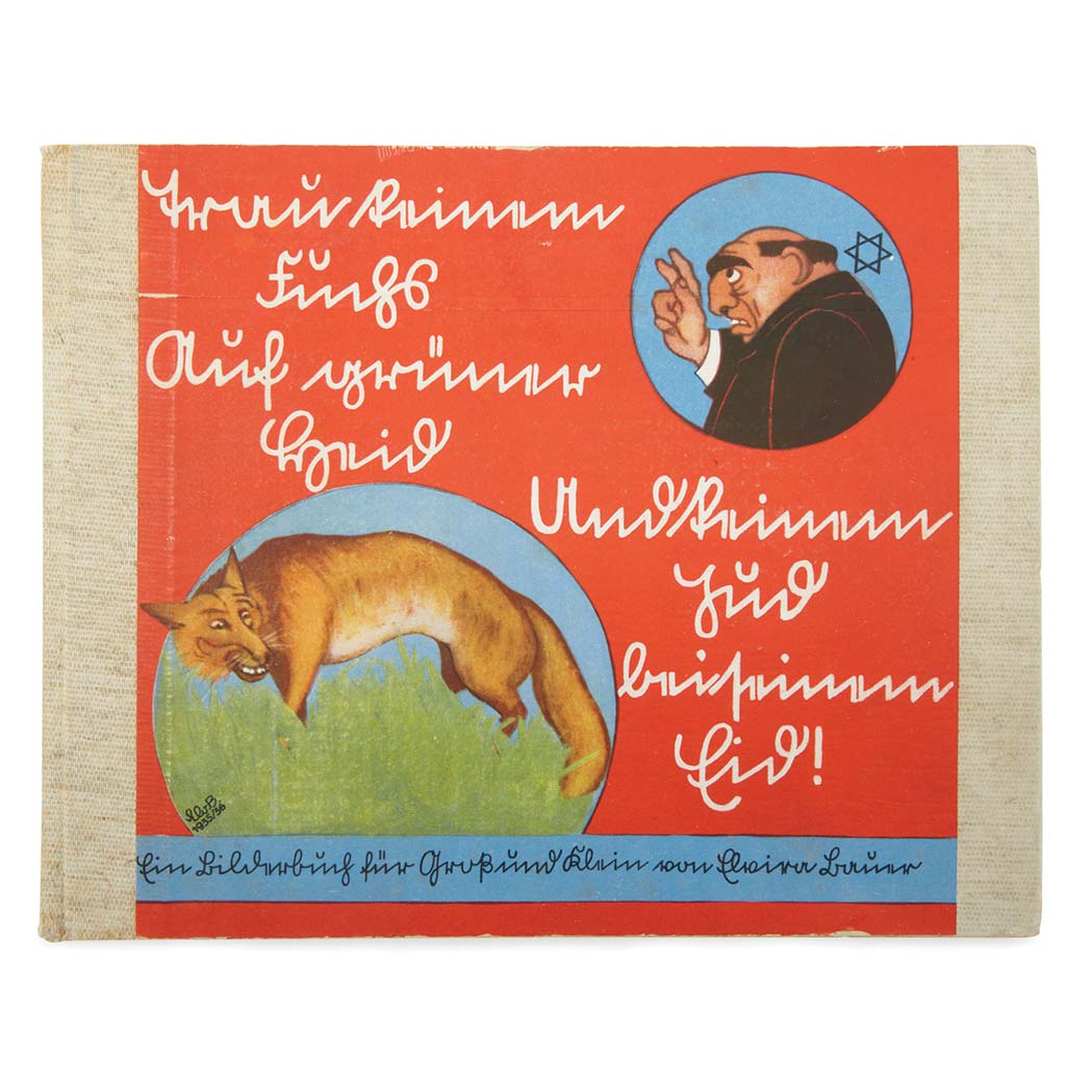 Lot image - [ANTI-SEMITISM]  BAER [BAUER], ELVIRA. Trau keinem Fuchs auf gruner Heid und keinem Jud bei seinem Eid