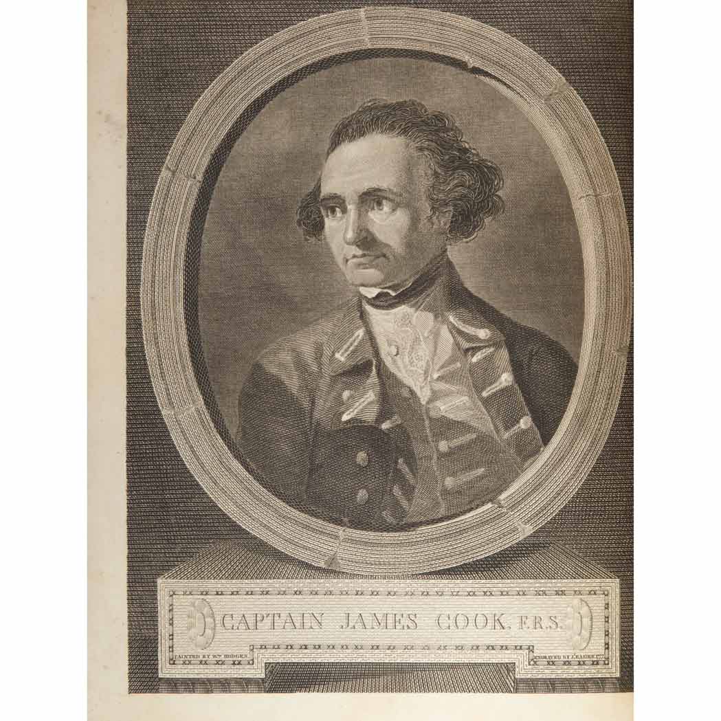 Lot image - [COOK, CAPTAIN JAMES - VOYAGES]  A uniformly bound set of Cook's Voyages