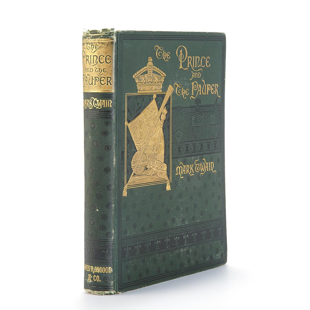Lot image - CLEMENS, SAMUEL L. [=MARK TWAIN]  The Prince and the Pauper