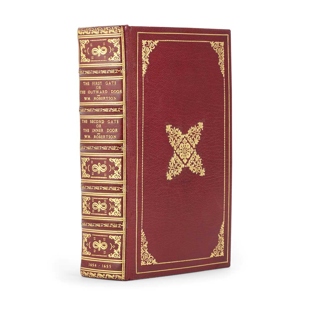 Lot image - ROBERTSON, WILLIAM  Sha'ar o Petah Leshon ha-Kodesh. A Gate or Door to the Holy Tongue ... The Second Gate, or The Inner Door to the Holy Tongue