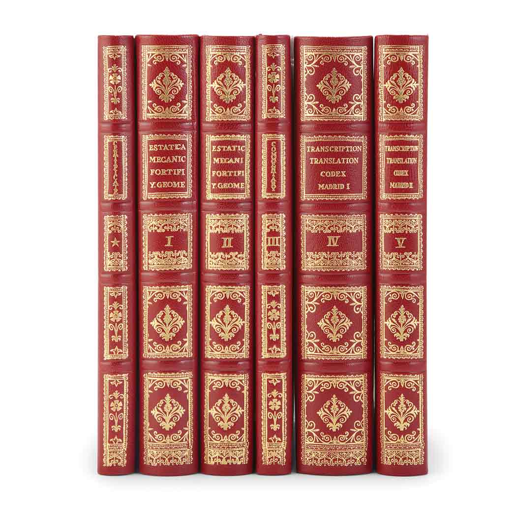 Lot image - [FACSIMILE]  Da VINCI, LEONARDO. The Madrid Codices, National Library, Madrid