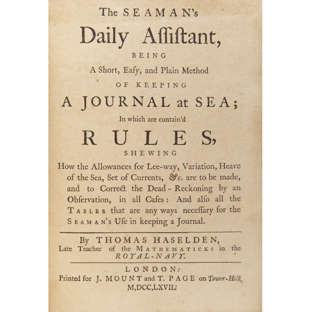 Lot image - [MARITIME]  Three titles