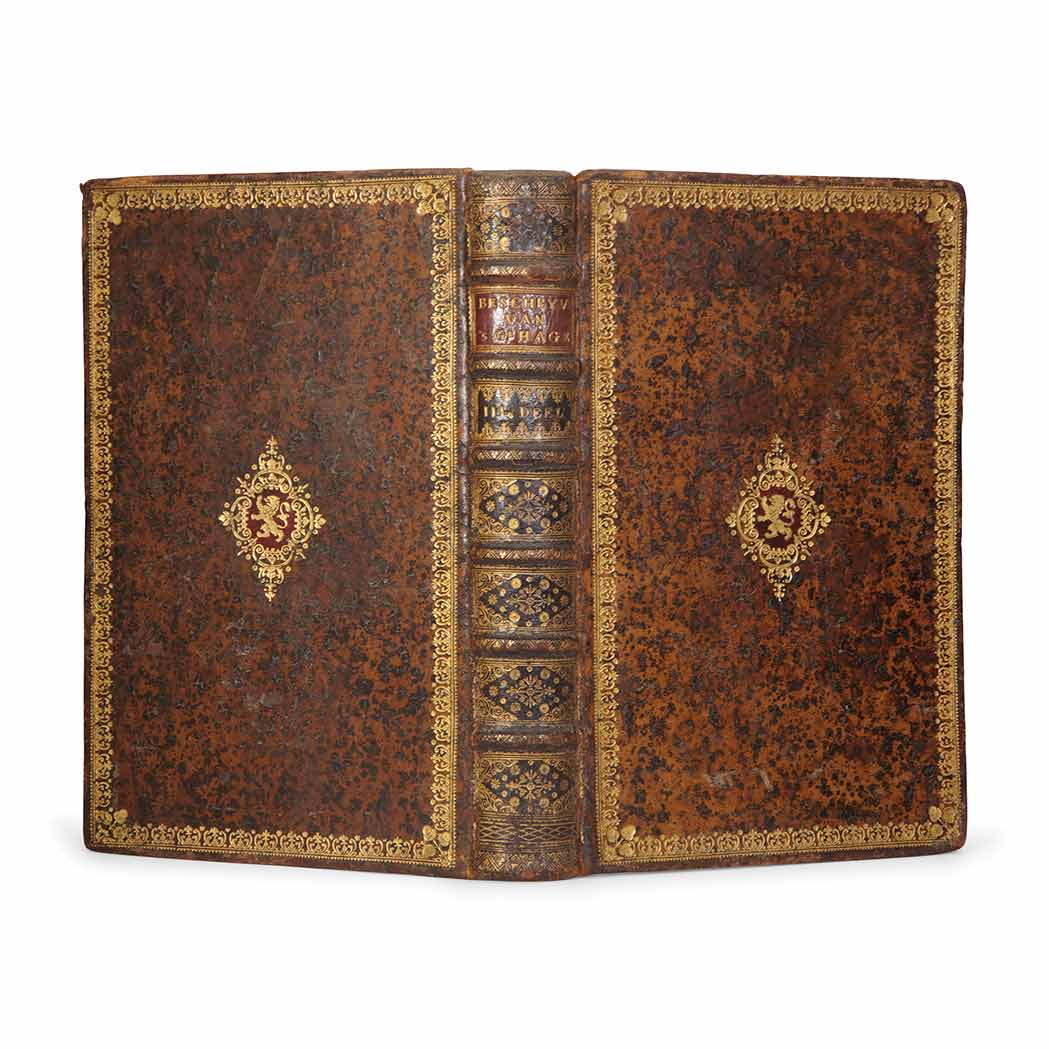 Lot image - RIEMER, JACOB DE  Beschryving van's Graven-Hage