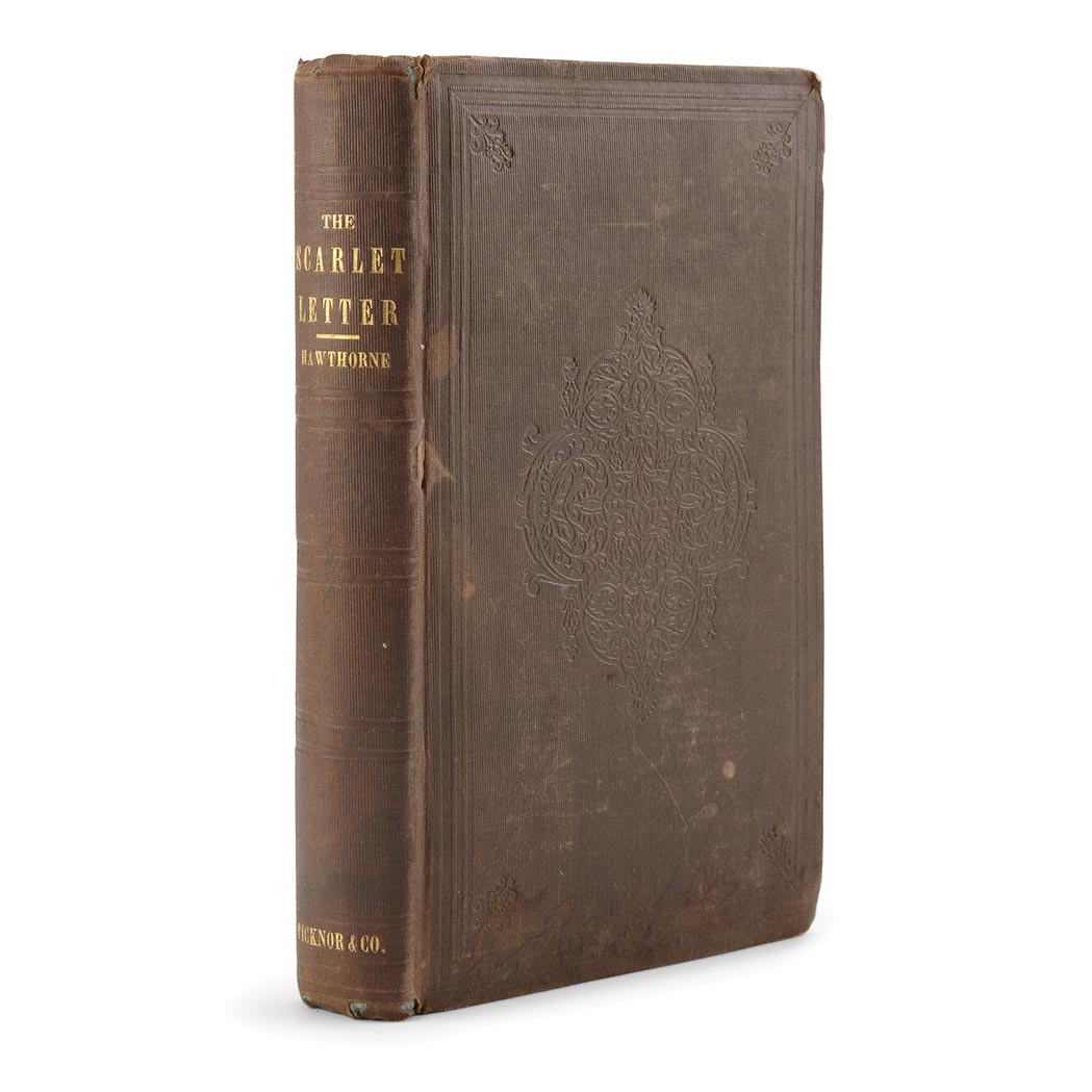 Lot image - HAWTHORNE, NATHANIEL  The Scarlet Letter