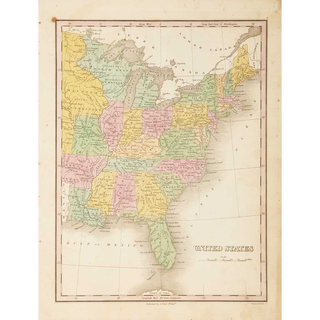 Lot image - [ATLASES]  A New General Atlas, comprising a complete set of maps representing the grand division of the globe