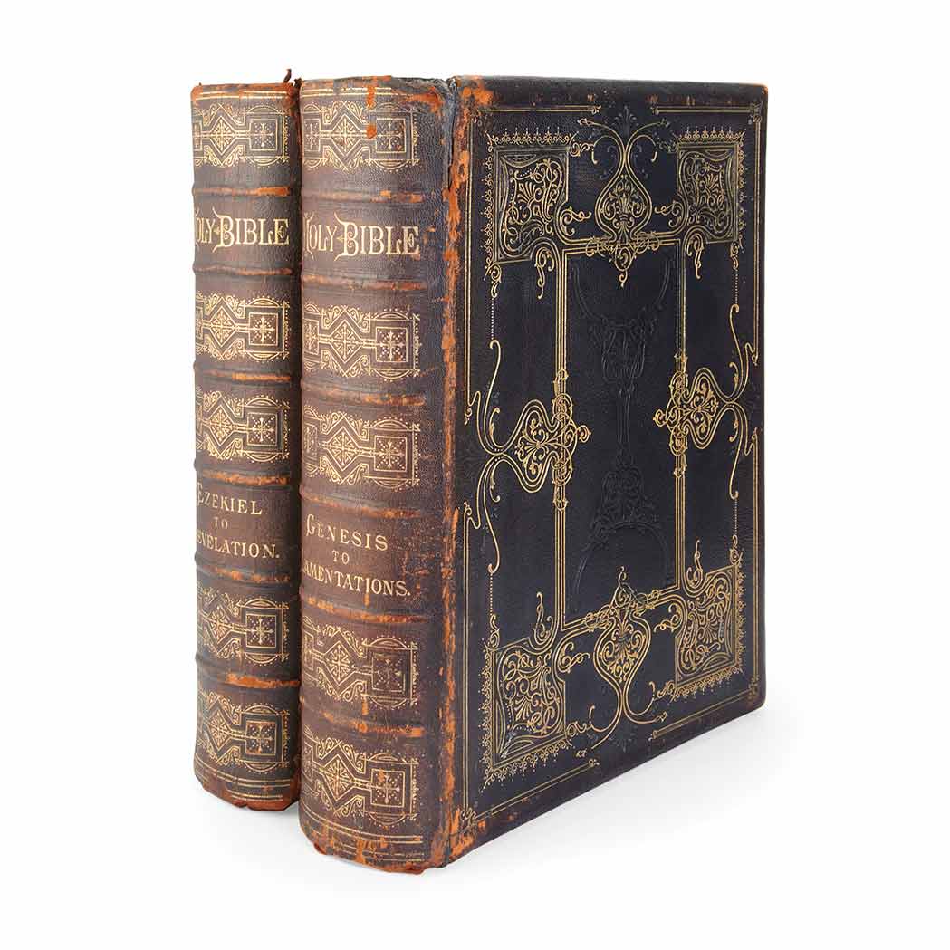 Lot image - [DORE, GUSTAVE]  The Holy Bible Containing the Old and New Testaments according to the Authorized Version