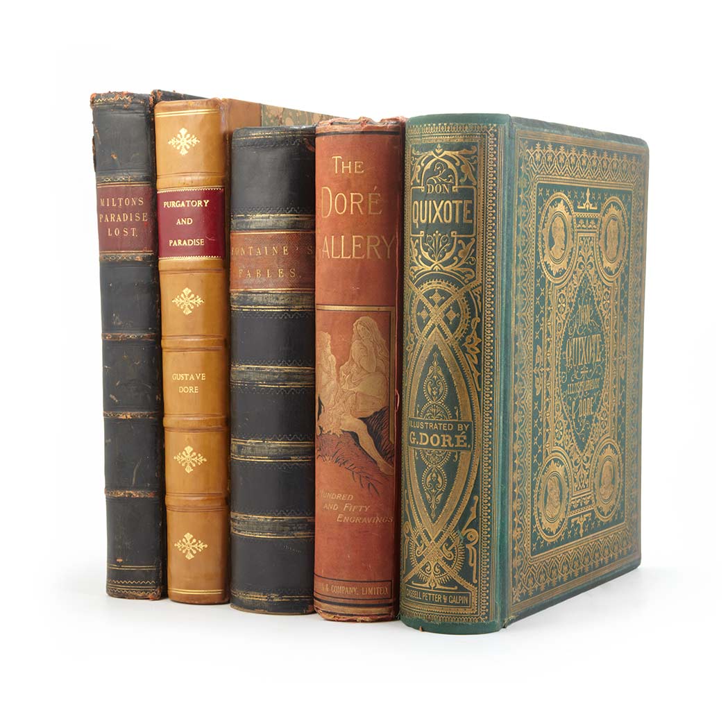 Lot image - [DORE, GUSTAVE]  Group of six miscellaneous works by Dore