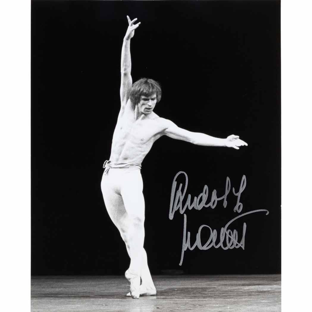 Lot image - [DANCE]  Large collection of approximately sixty-six signed photographs